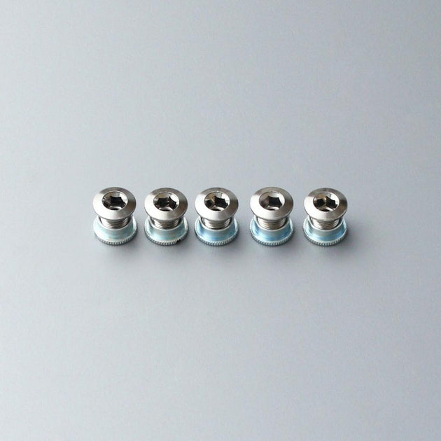 Sugino 401 Stainless Knurled Track Chainring Bolt Set GEAR Shop Brisbane