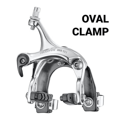 Dia-Compe BRS-101 Clamp-on Brake - Oval - Silver