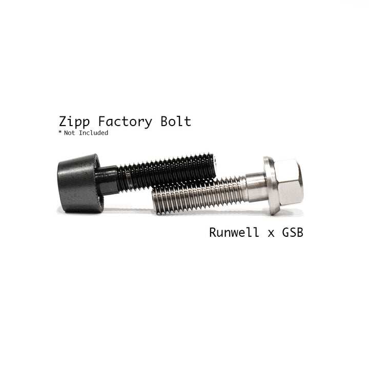 Runwell x GSB 15M10BOLT - Suits ZIPP &amp; Black Inc Disc - M10 Rear