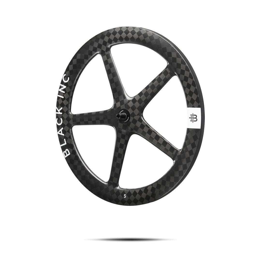 Black INC Five Track Front Wheels