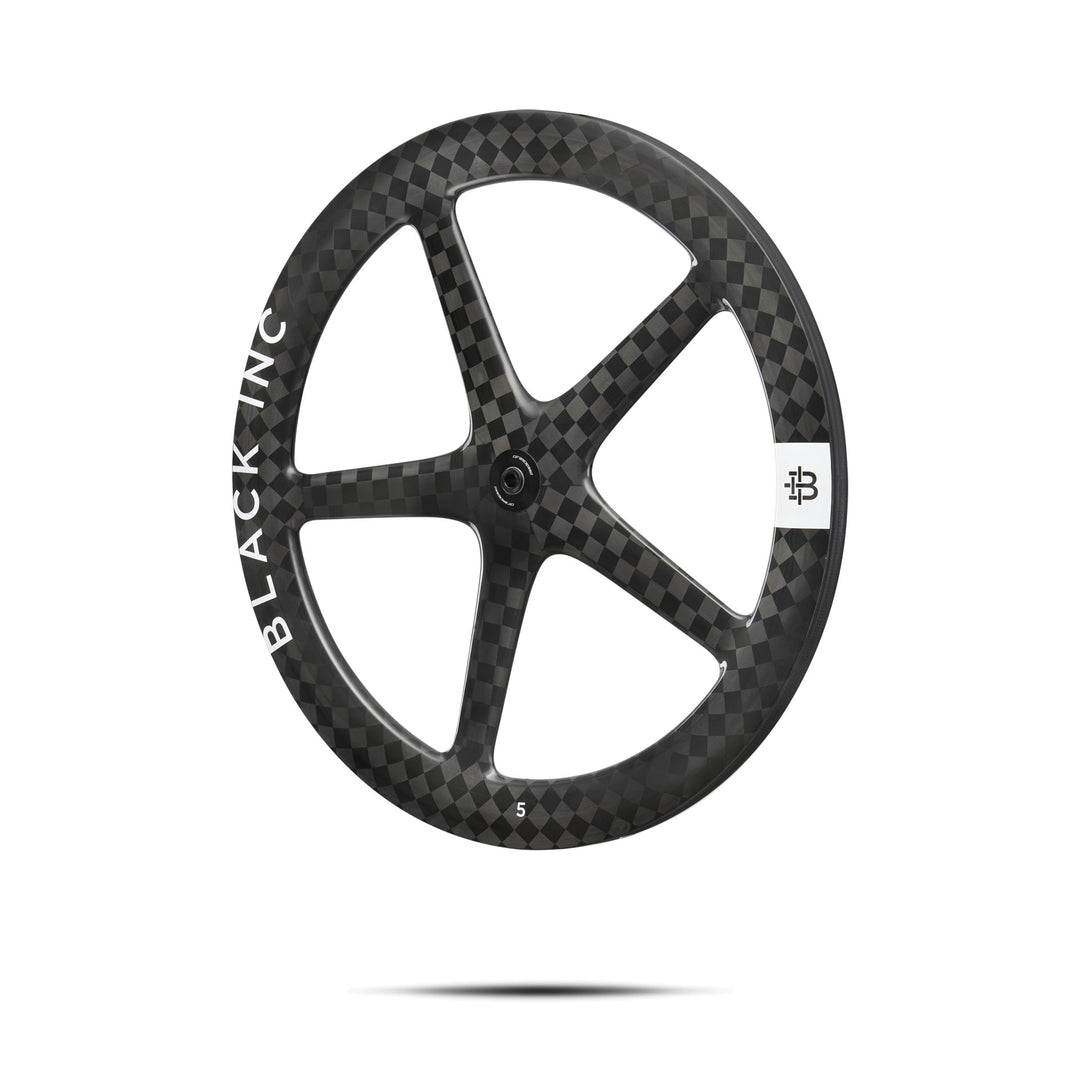 Black INC Five Track Front Wheels