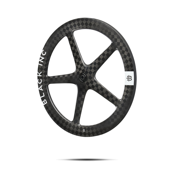 Black INC Five Track Front Wheels