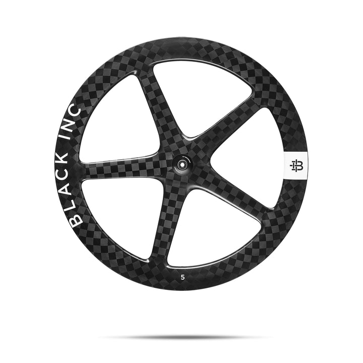 Black INC Five Track Front Wheels