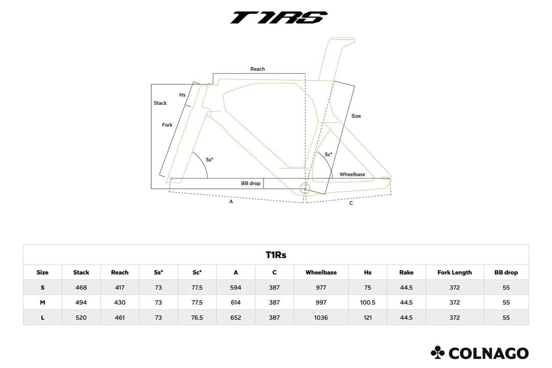 Colnago T1RS Frameset