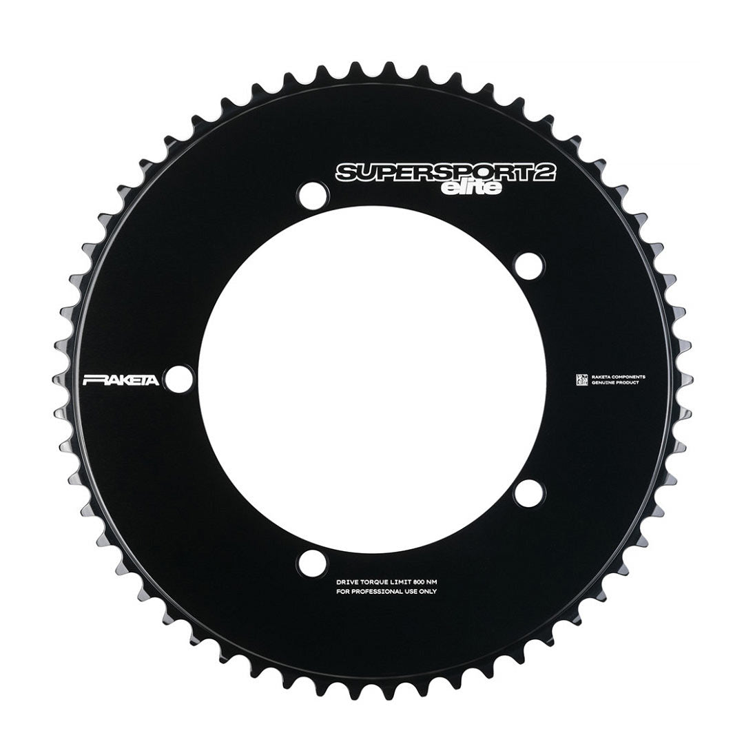 Raketa Super Sport 2 Elite Track Chainrings - 1/8"