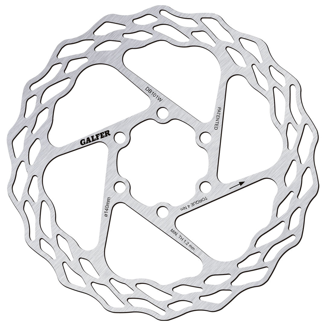 Fixed Disc Wave Road &amp; Gravel - High Performance Disc Rotors