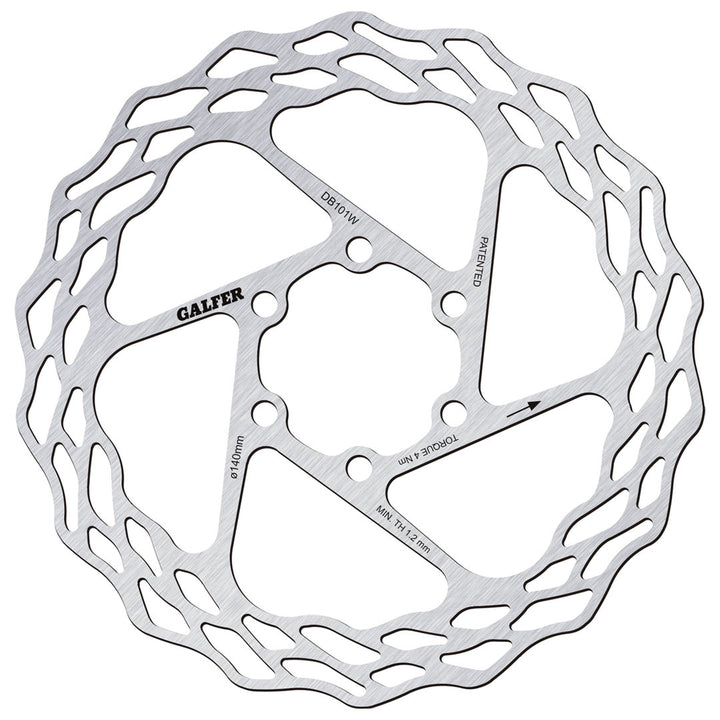 Fixed Disc Wave Road &amp; Gravel - High Performance Disc Rotors