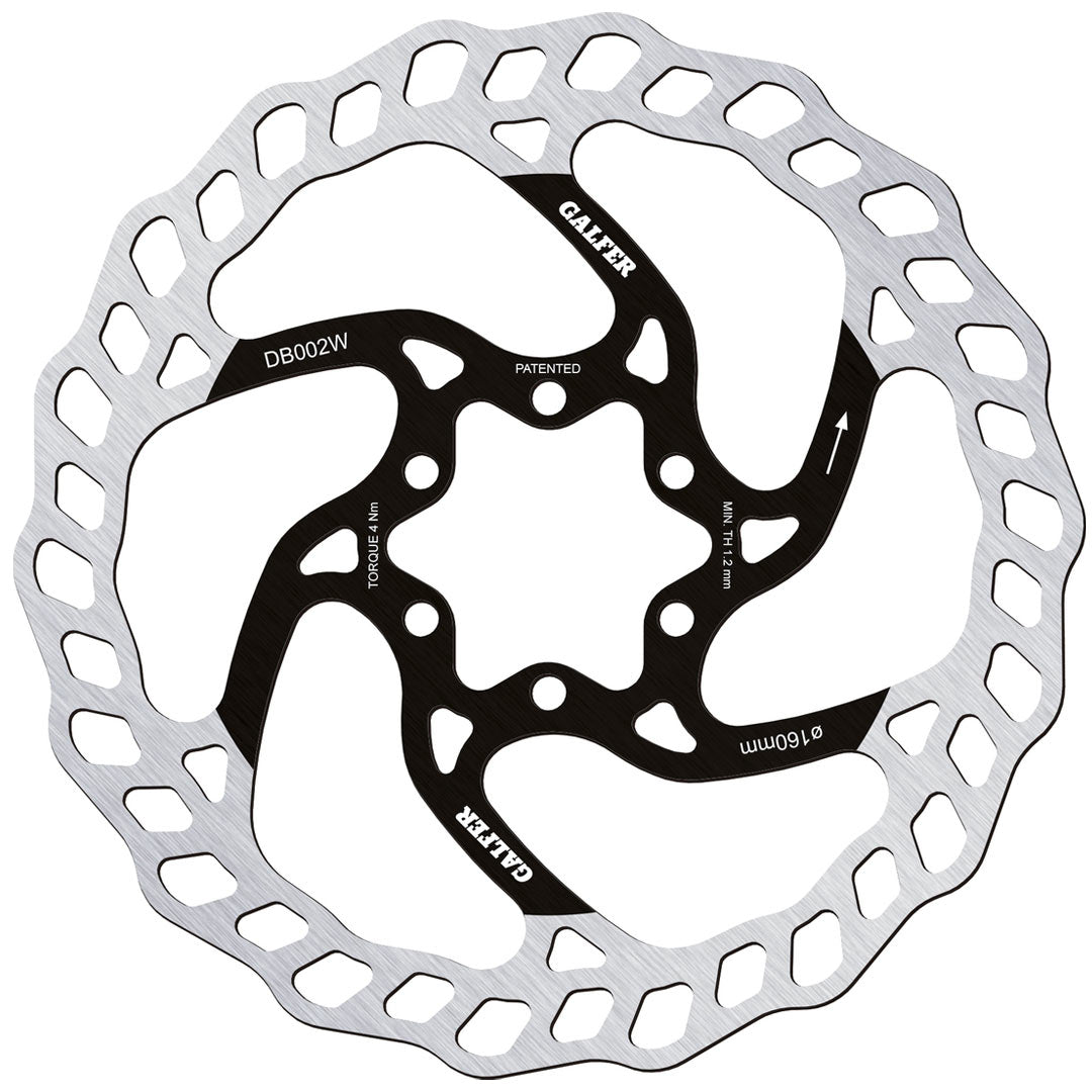 Fixed Disc Wave MTB &amp; Gravel - High Performance Disc Rotors