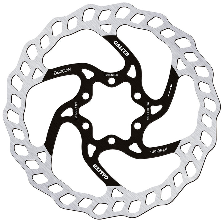 Fixed Disc Wave MTB &amp; Gravel - High Performance Disc Rotors