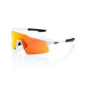 100% Speedcraft SL - Soft Tact Off White - HiPer Red Lens