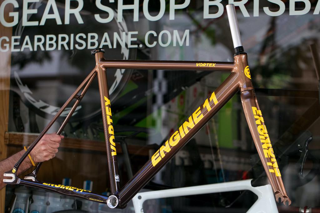 Engine11 Vortex Frameset - Metallic Brown - Medium – GEAR