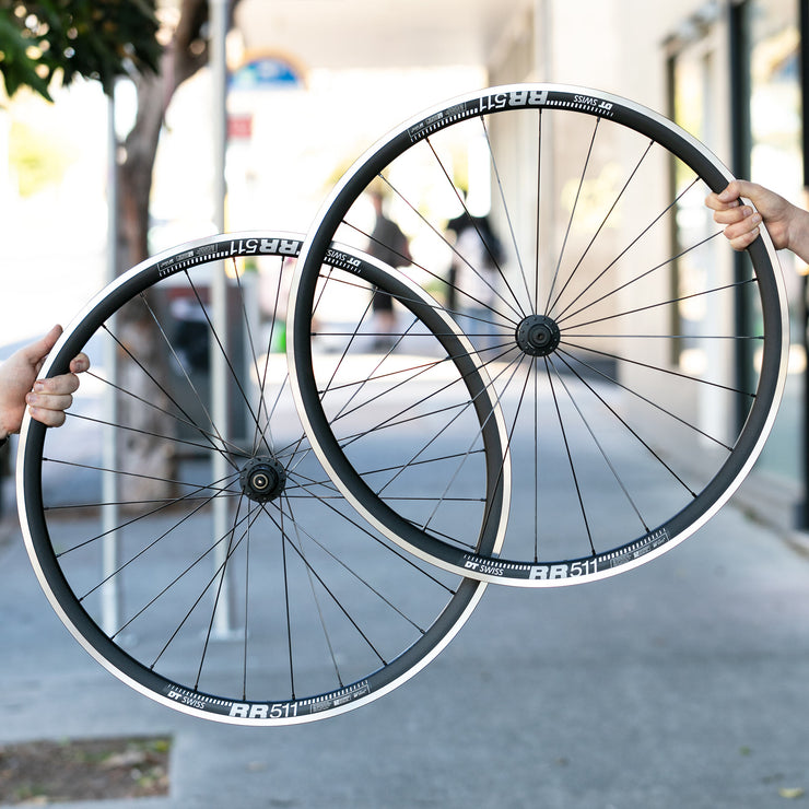 DT Swiss RR511 Custom Build | DT240 Hubs | DT Aero Comp Spokes - Rim Brake Wheelset