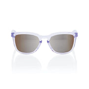 100% Hudson - Polished Translucent Lavender - HiPER Silver Mirror Lens