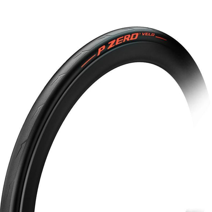 Pirelli P Zero Velo Folding Tyre - 700 X 25C - Special Edition Red