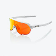 100% S2 - Soft Tact Off White - HiPer Red Lens