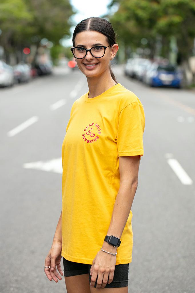 GEAR Shop Brisbane - Infield Tee - Yellow