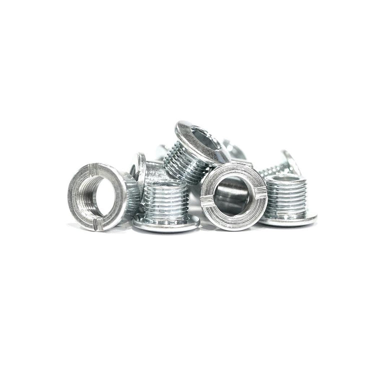 Steel Track Chainring Bolts - Silver