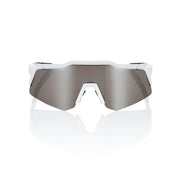 100% Speedcraft XS - Matte White - Silver HiPer Lens Lens