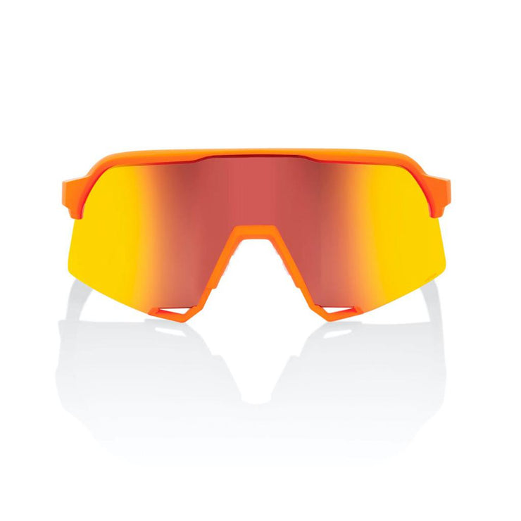 100% S3 - Neon Orange - Hiper Red Lens