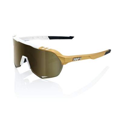 100% S2 - Limited Edition Peter Sagan - White Gold - Gold Mirror Lens
