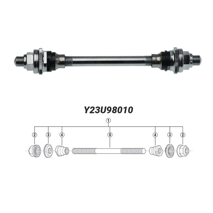 Shimano HB-7600 &amp; HB-7710 Hub Axle Kits