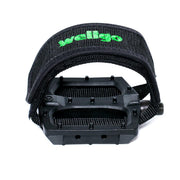 Wellgo Velcro Flat Pedal Straps - Black