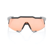 100% Speedcraft - Soft Tact Stone Grey - HiPER Coral Lens