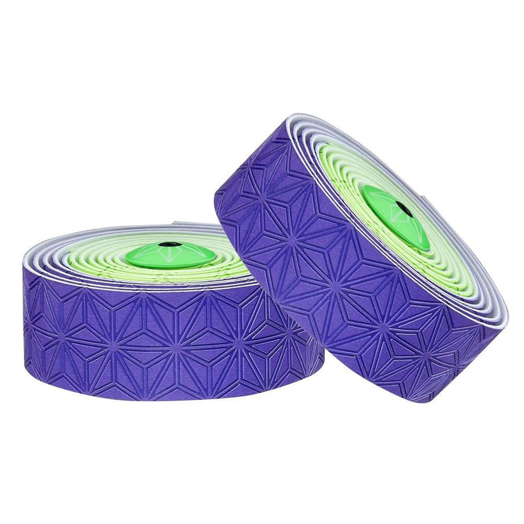Supacaz SSK Handlebar Tape - Neon Green & Purple