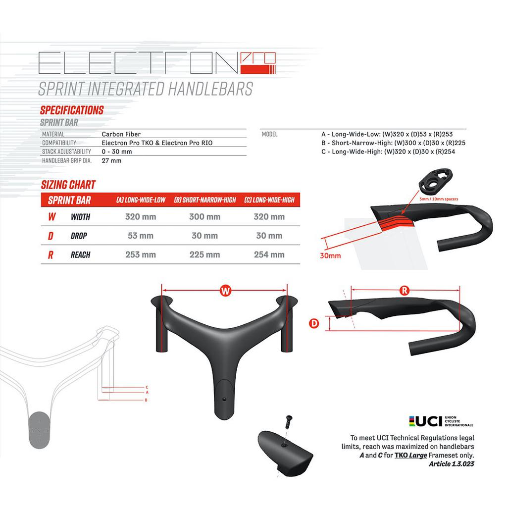 Argon18 Electron Pro Sprint Handlebar