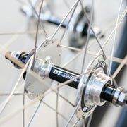 DT Swiss 370 Track | Silver Spokes | MKULTRA FIA600TR | Carbon Clincher Wheelset