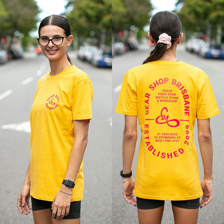 GEAR Shop Brisbane - Infield Tee - Yellow