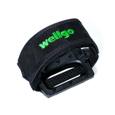 Wellgo Velcro Flat Pedal Strap - Black
