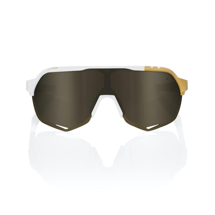 100% S2 - Limited Edition Peter Sagan - White Gold - Gold Mirror Lens