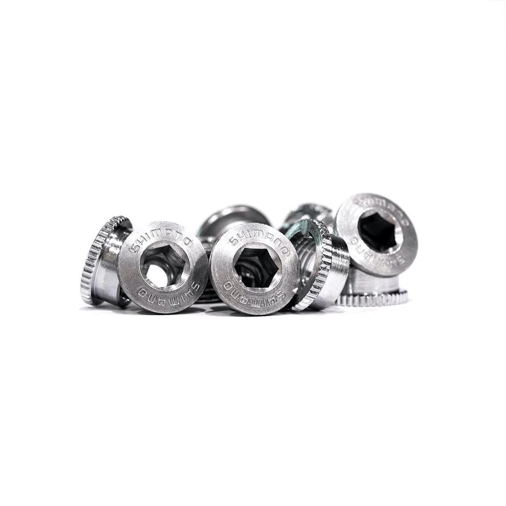 Shimano Dura-Ace FC-7710 Knurled Chainring Bolt Set – GEAR Shimano Dura-Ace FC-7710 Knurled Chainring Bolt Set – GEAR