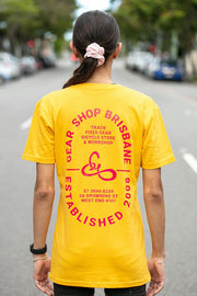GEAR Shop Brisbane - Infield Tee - Yellow