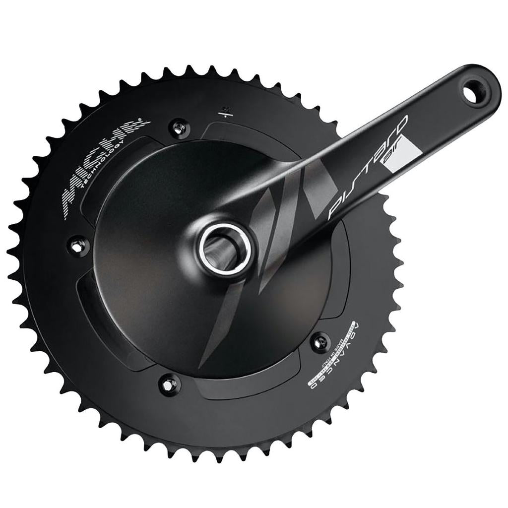 Miche Pistard Air Crankset & Bottom Bracket - 165mm - 49T - Black