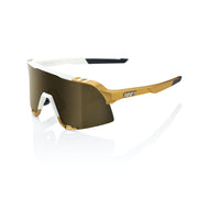 SOLD OUT - 100% S3 - Limited Edition Peter Sagan - White Gold - Gold Mirror Lens