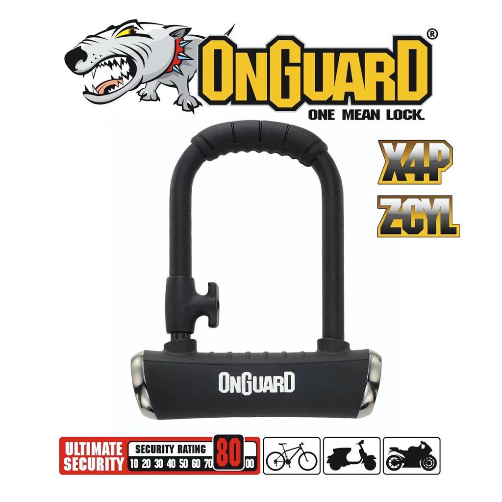 Onguard pitbull long store shackle d lock