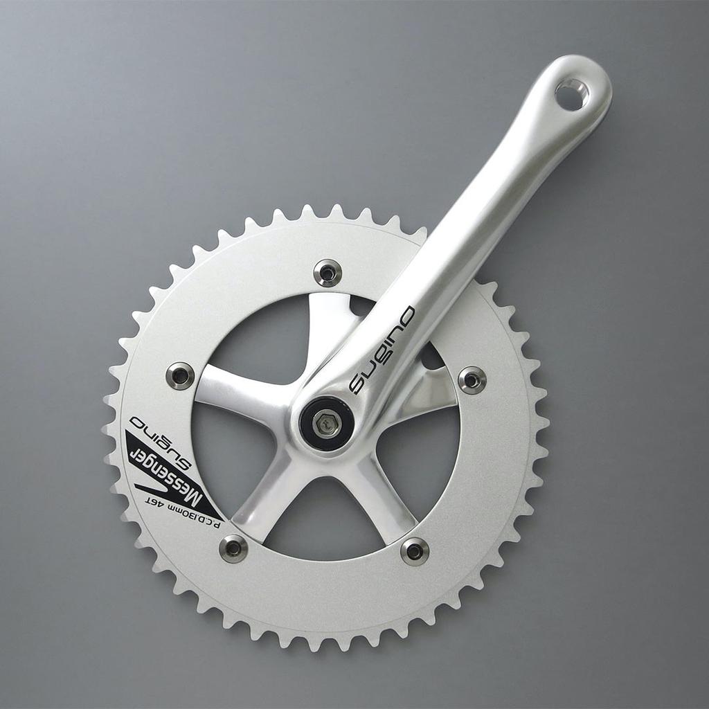 Sugino RD2 Messenger Crankset - 48T - Silver