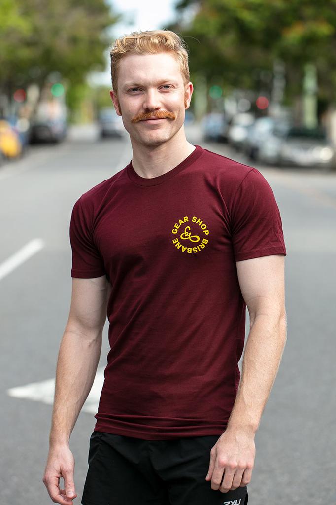 GEAR Shop Brisbane - Infield Tee - Burgundy