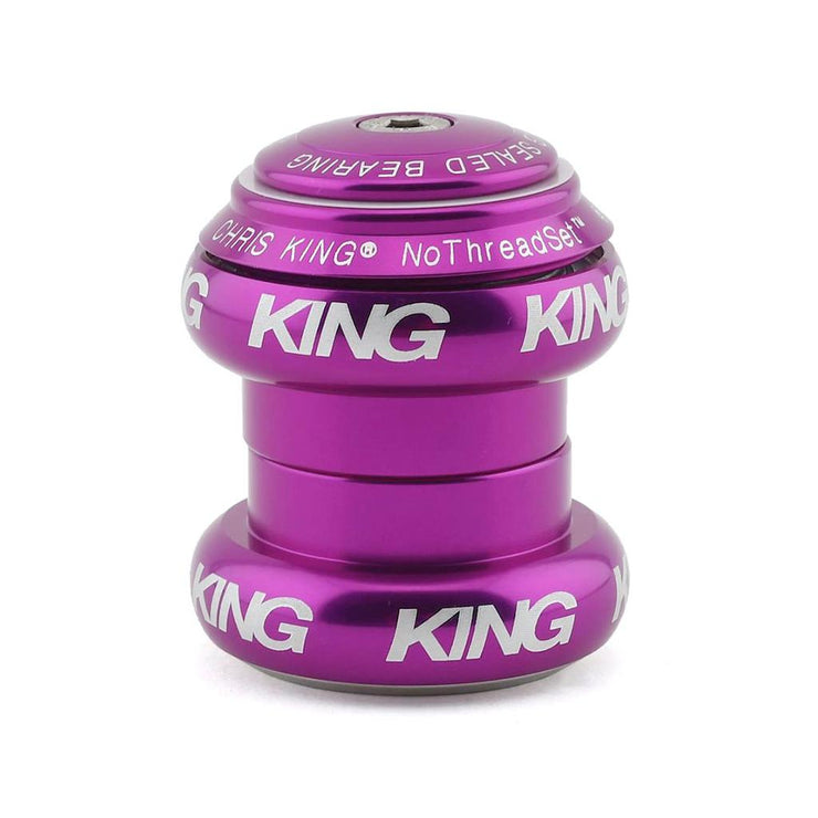 Chris King NoThreadSet™ Headset - 1-1/8" - Bold Violet