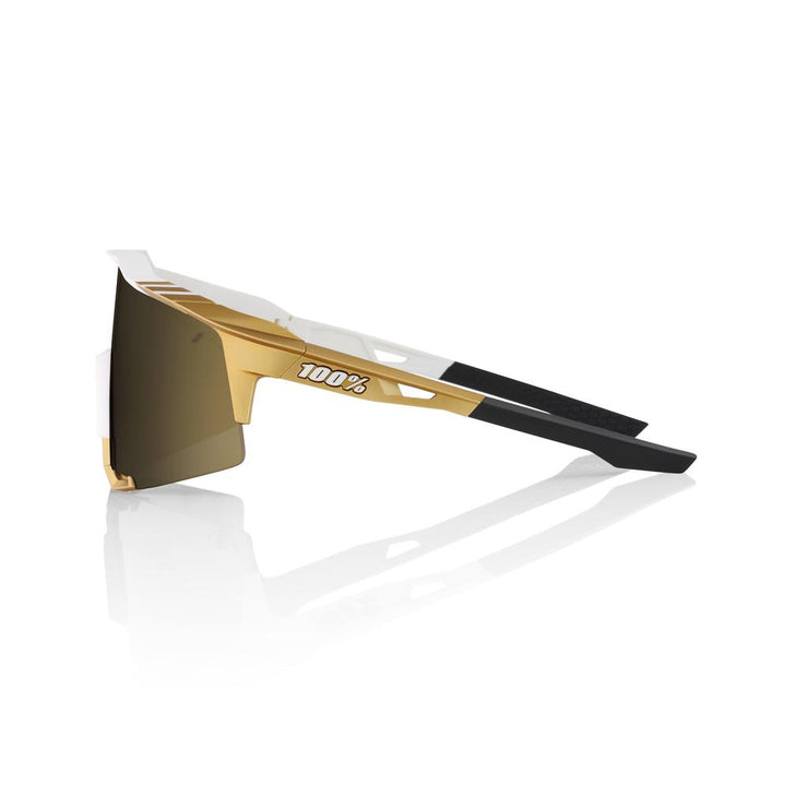 100% Speedcraft - Limited Edition Peter Sagan - White Gold - Gold Mirror Lens