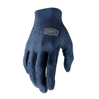 100% Sling Long Finger Glove - Navy