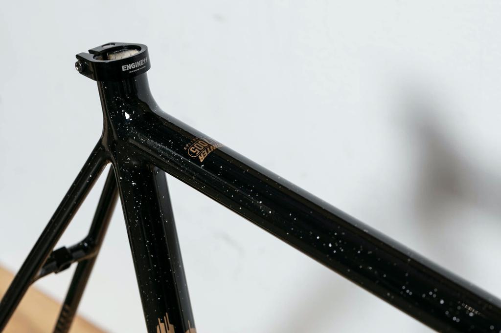 Engine11 Sprinter Track Frame - Black Speckle & Gold - Large – GEAR Shop  Brisbane